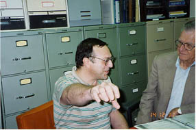 Ernest Hilgard avec un sujet en 1989